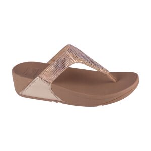 Γυναικείες Σαγιονάρες Δερμάτινες Fit Flop LULU CRYSTAL EC5-A94 Gold