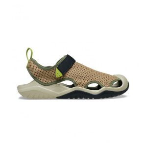Crocs Swiftwater Prm Mesh Deck Sandal 211095-2EY Sepia