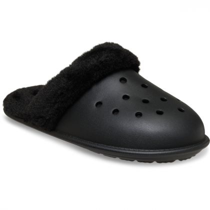 Crocs Παντόφλες Χειμερινές Unisex Fuzz Scuff 212143-001 Black - Image 2