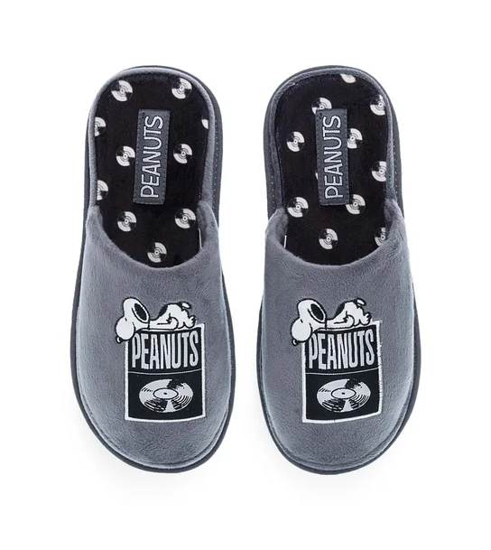 Ανδρικές παντόφλες χειμερινές Parex 10132032.GR Grey