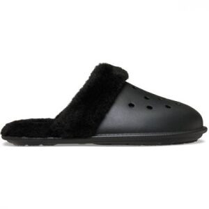 Crocs Παντόφλες Χειμερινές Unisex Fuzz Scuff 212143-001 Black