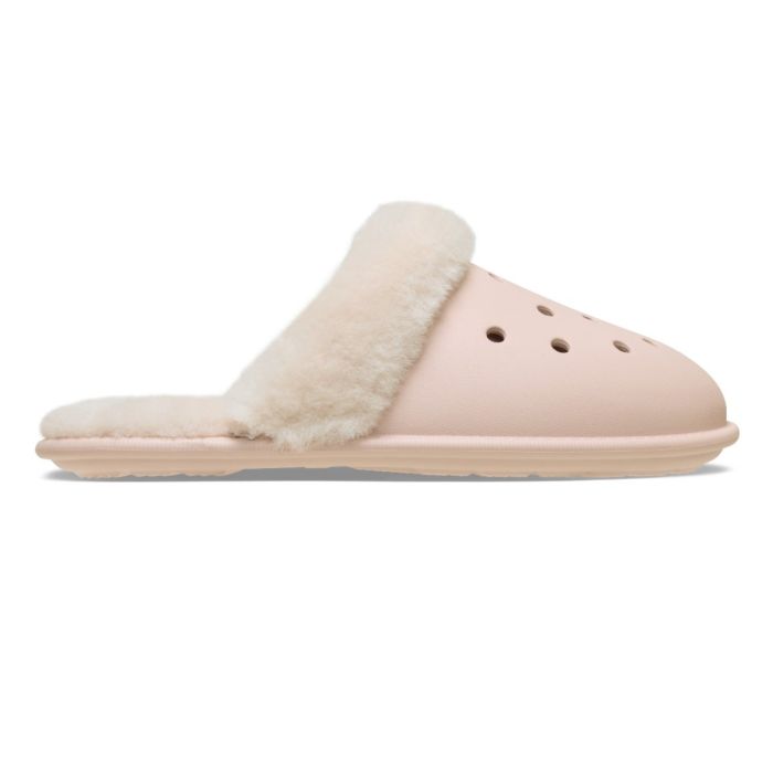 Crocs Παντόφλες Χειμερινές Unisex Fuzz Scuff 212143-6UR Quartz