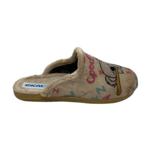 Γυναικεία παντόφλα χειμερινή dicas X321765X Cream