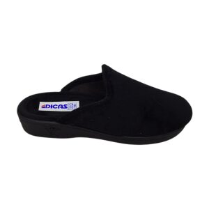 Γυναικείες παντόφλες χειμερινές Dicas 67652X Black