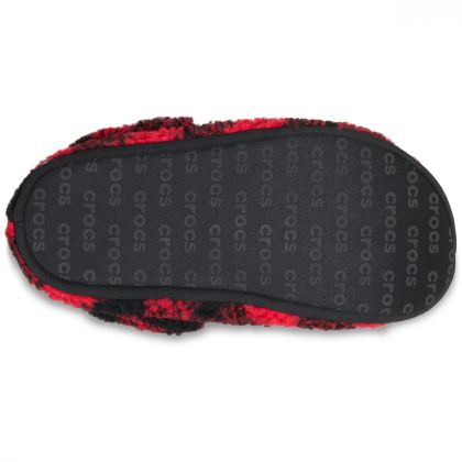 Crocs Παντόφλες Χειμερινές Unisex Buff Check Cozzy 210755-6WG Red - Image 3