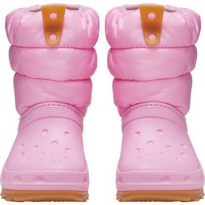 Παιδικά γαλότσάκια Crocs Kids Classic Neo Puff Boot 207684-6XQ Pink - Image 2