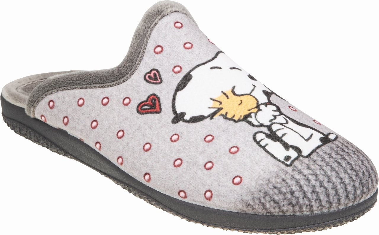 Γυναικείες χειμερινές παντόφλες adams shoes 624-25619 Grey