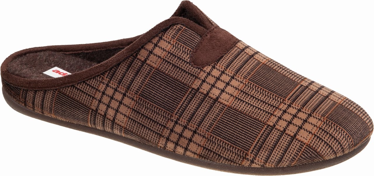 Ανδρικές Παντόφλες Χειμερινές adam's 739-25502 MARRON