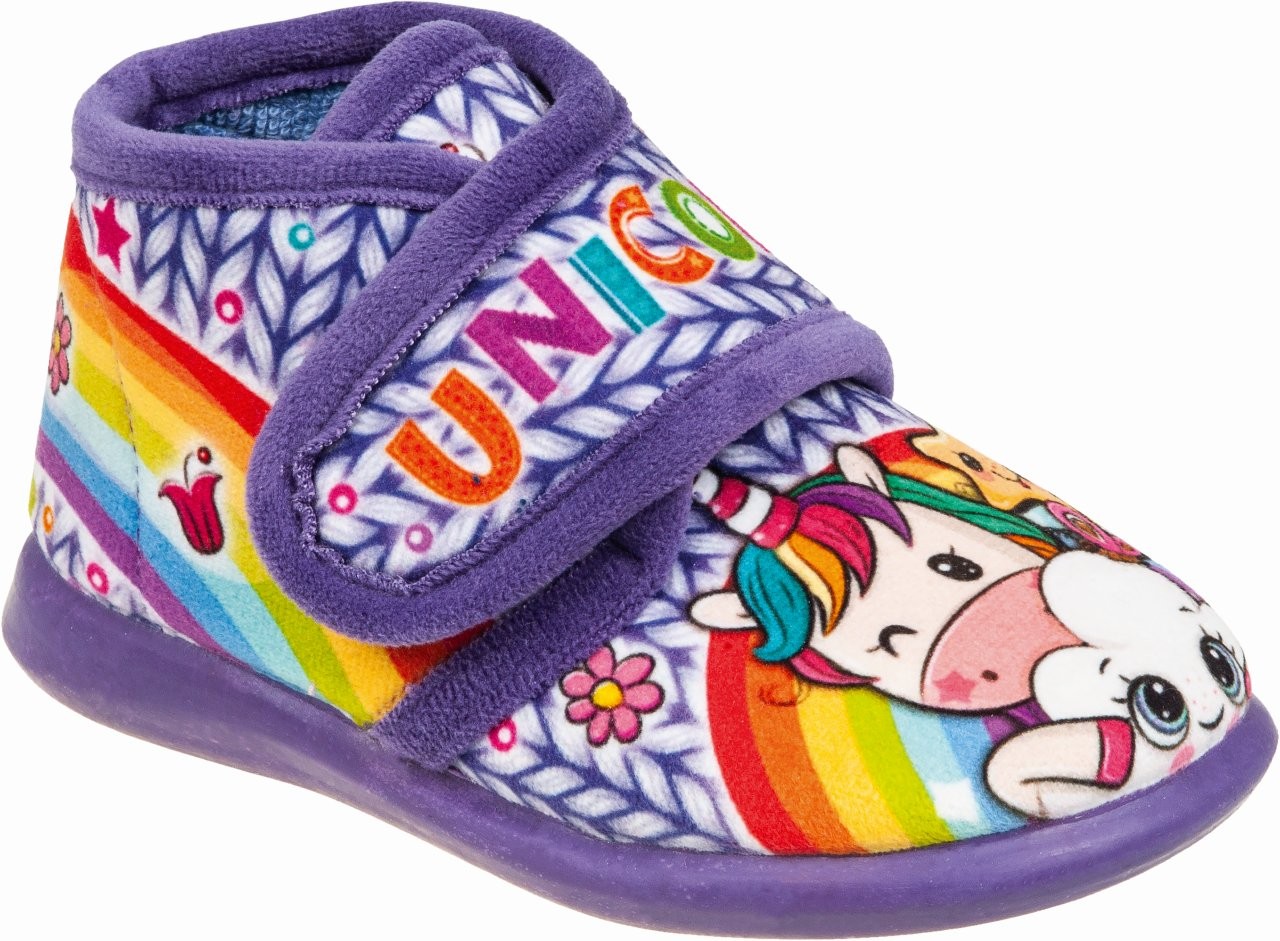 Παντοφλάκια μποτάκια χειμερινά κορίτσι ανατομικά Adams 755-25514 LILA