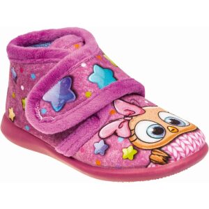 Παντοφλάκια μποτάκια χειμερινά κορίτσι ανατομικά Adams 755-25515 Pink