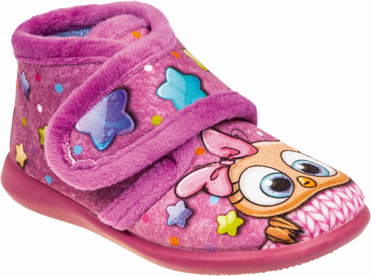 Παντοφλάκια μποτάκια χειμερινά κορίτσι ανατομικά Adams 755-25515 Pink