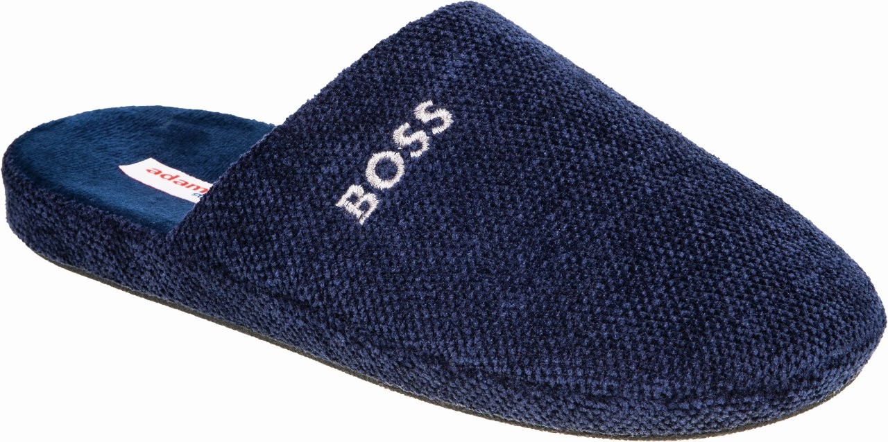 Ανδρικές παντόφλες χειμερινές Adams shoes 895-25509 BLUE