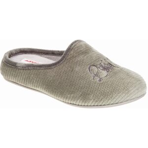 Γυναικείες χειμερινές παντόφλες adams shoes 895-25512 Grey