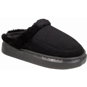 Γυναικείες χειμερινές παντόφλες adams shoes 895-25514 Black