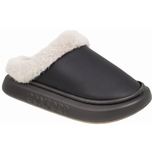 Γυναικείες χειμερινές παντόφλες adams shoes 896-25505 Black