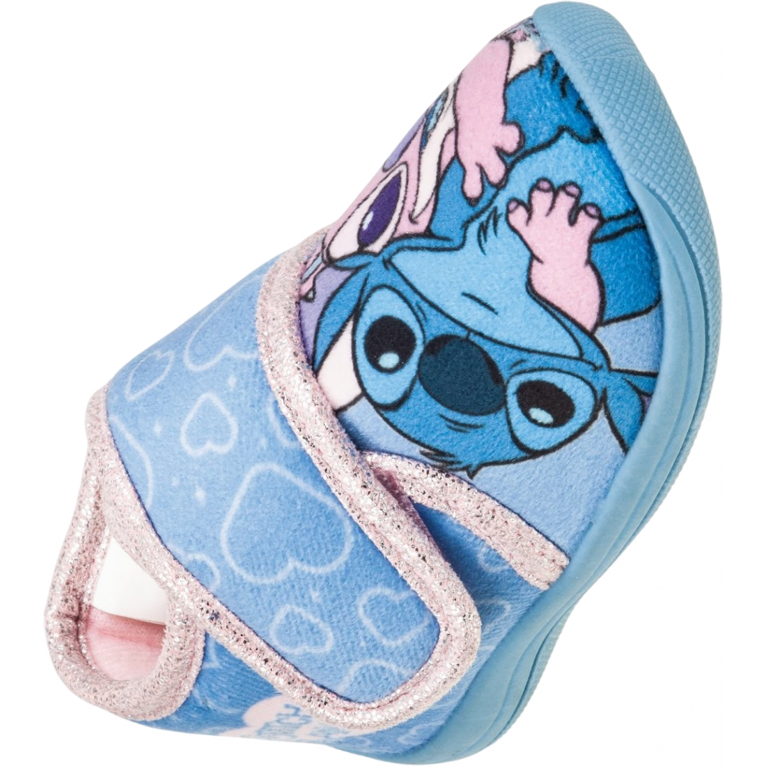Παντοφλάκια μποτάκια χειμερινά κορίτσι stitch ανατομικά Adams 904-25506 Blue/Pink - Image 3
