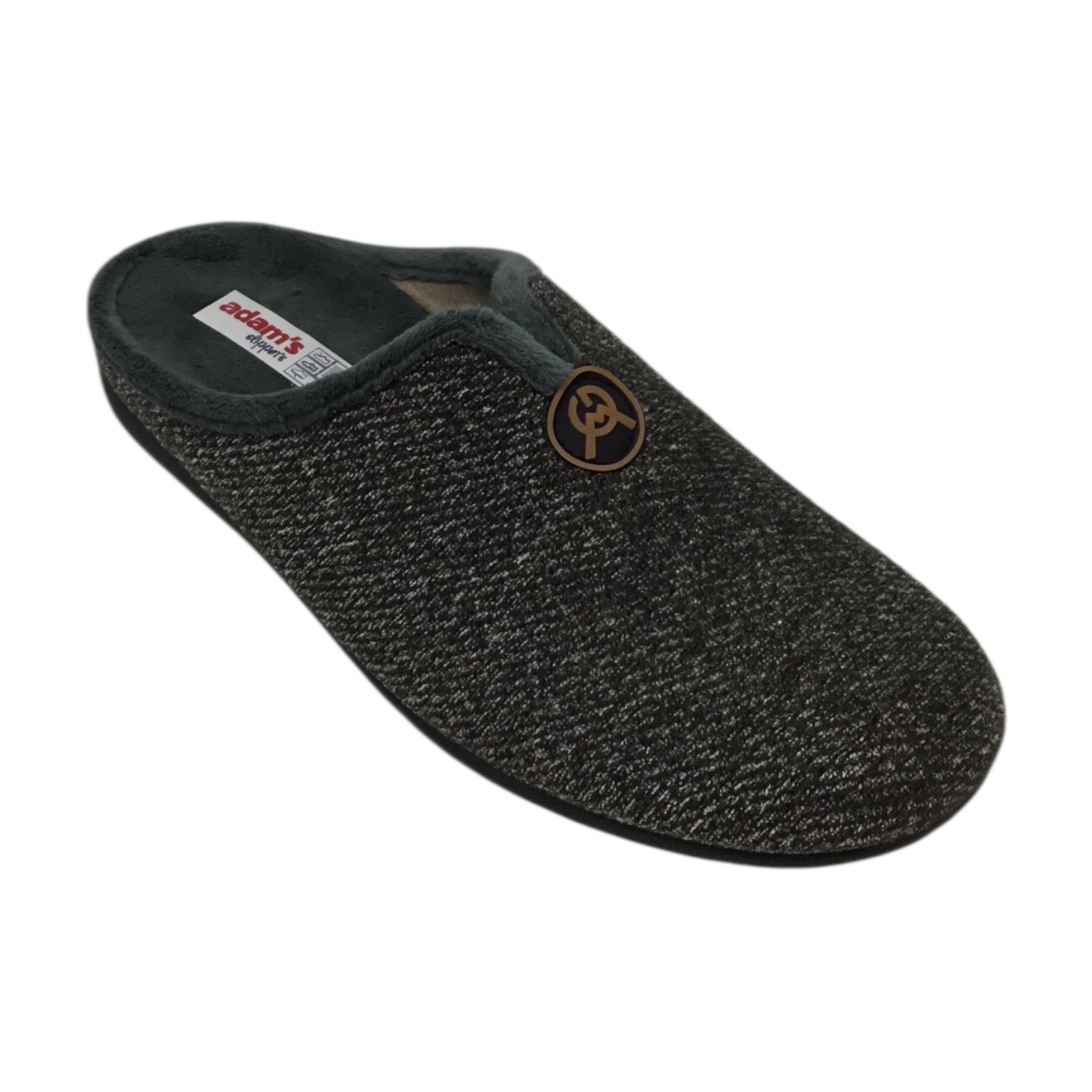 Ανδρικές Παντόφλες Χειμερινές adam's 701-25506 Olive - Image 3