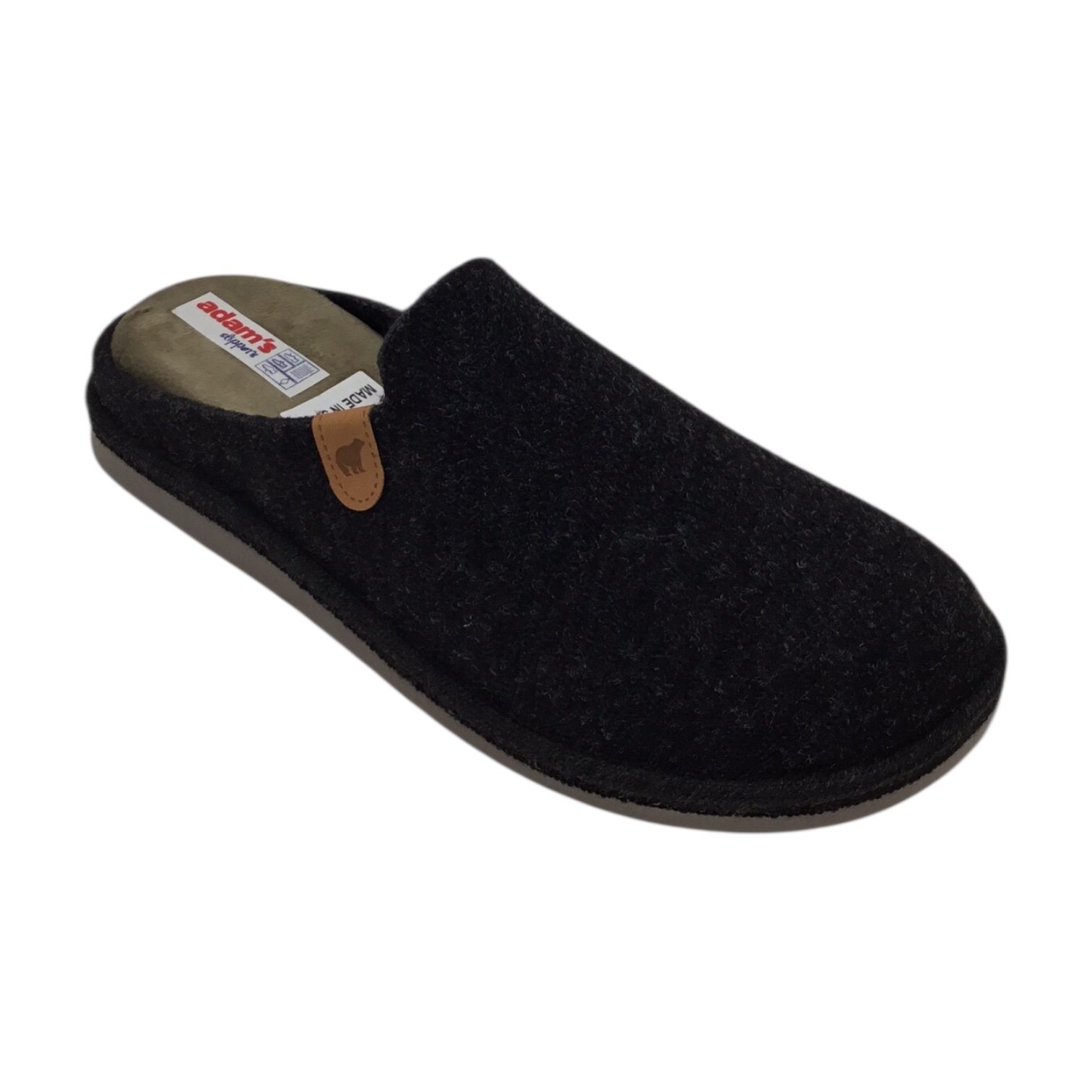 Ανδρικές Παντόφλες Χειμερινές adam's 754-25509 Black - Image 3