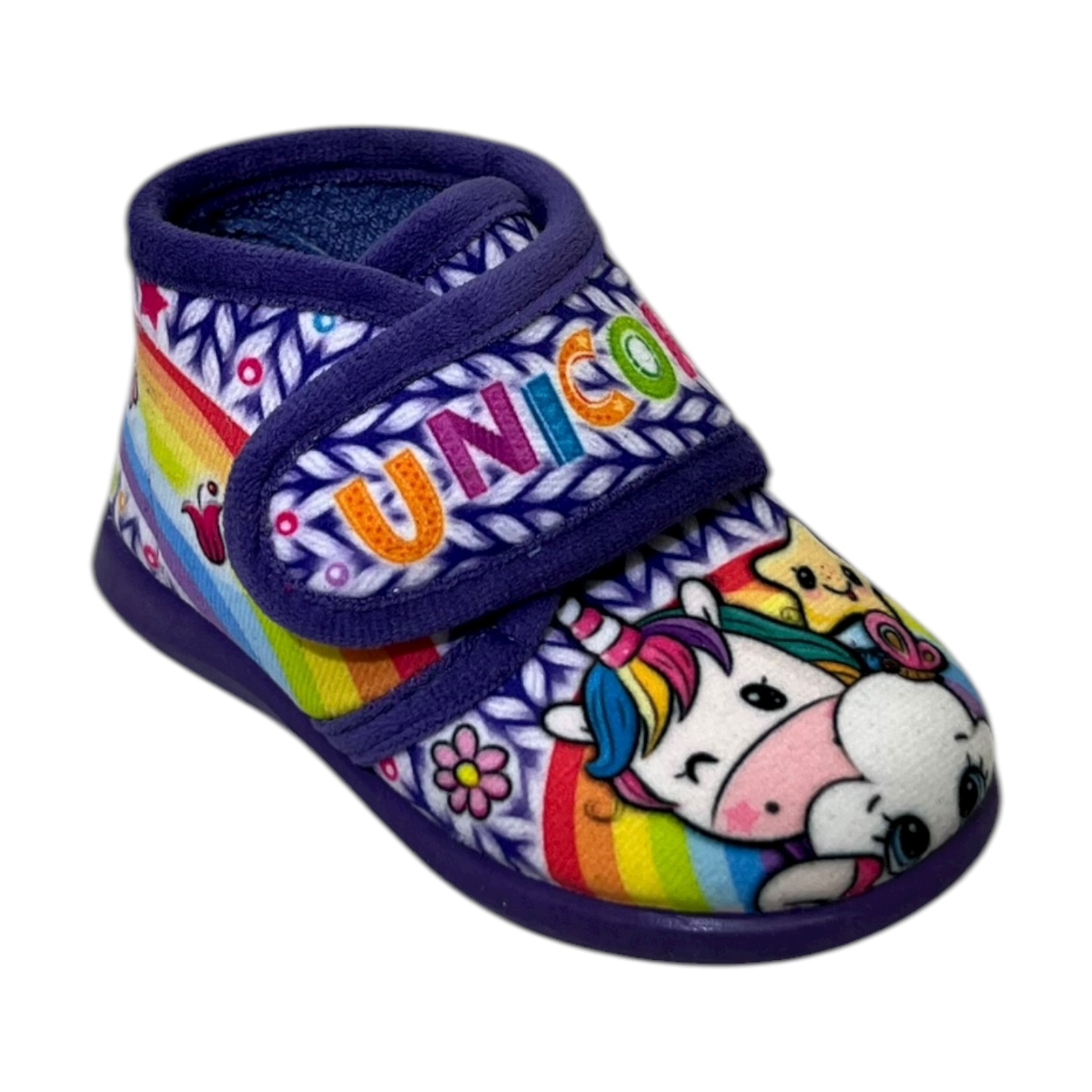 Παντοφλάκια μποτάκια χειμερινά κορίτσι ανατομικά Adams 755-25514 LILA - Image 3