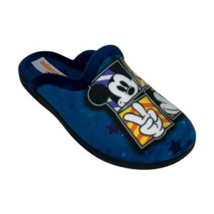 Παιδικές παντόφλες χειμερινές Mickey Mouse αγόρι Adam's 624-25715 Blue