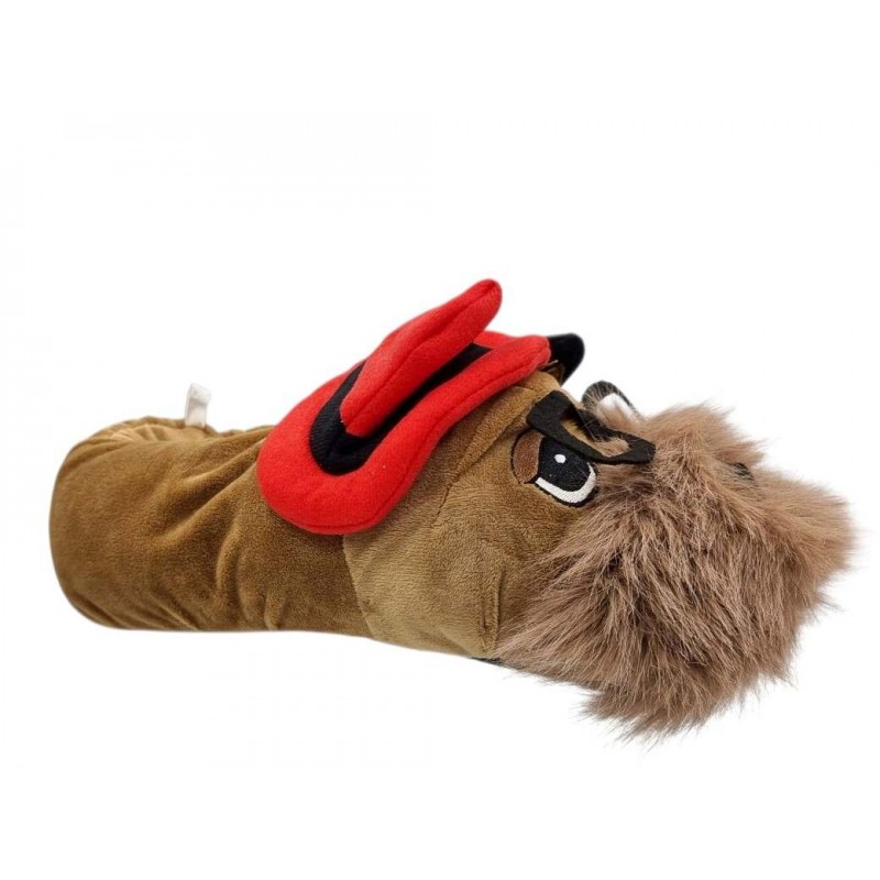 Παντόφλες Ζωάκια Unisex Manlio Adams 514-25505 Brown - Image 4