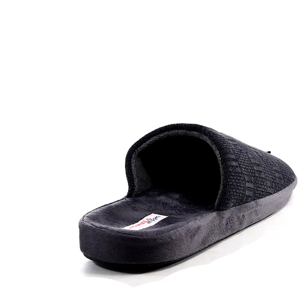 Ανδρικές παντόφλες χειμερινές Adams shoes 895-25510 Black - Image 4