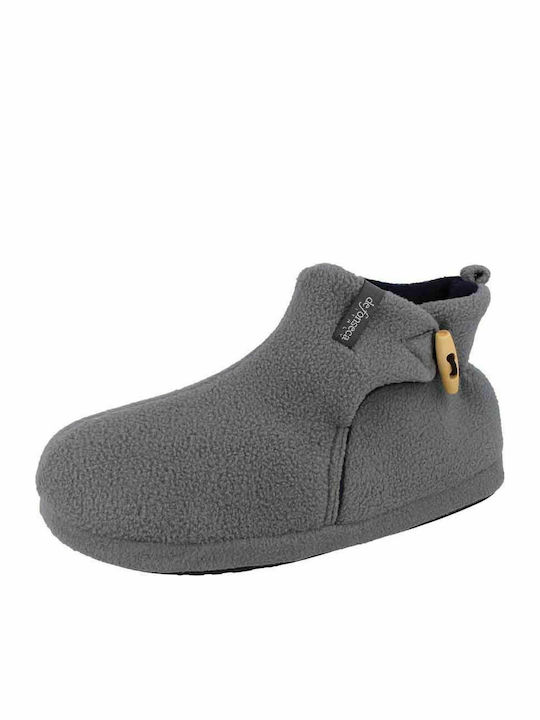 Χειμερινές Παντόφλες Μποτάκι unisex de fonseca DE TRENTO C M30 Grey - Image 5