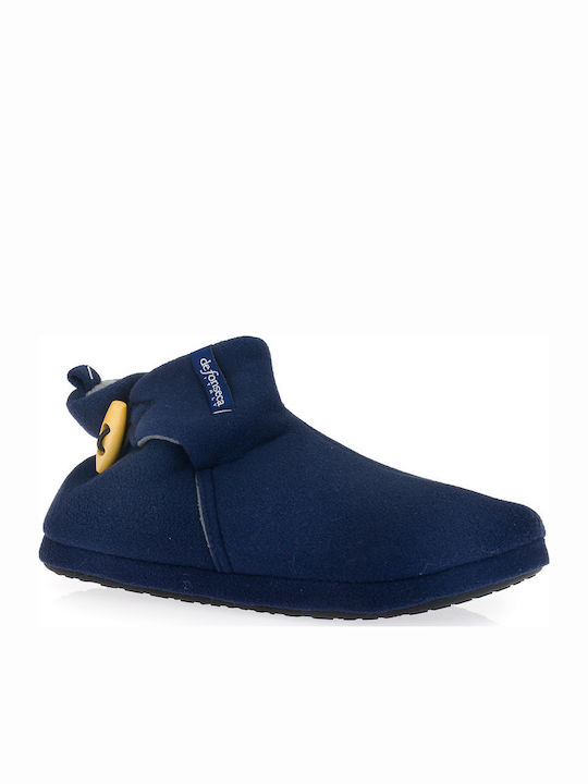 Χειμερινές Παντόφλες Μποτάκι unisex de fonseca DE TRENTO C M30 Blue - Image 4
