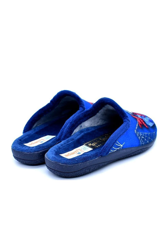 Παιδικές παντόφλες χειμερινές spiderman αγόρι Adam's 624-25703 Blue - Image 7