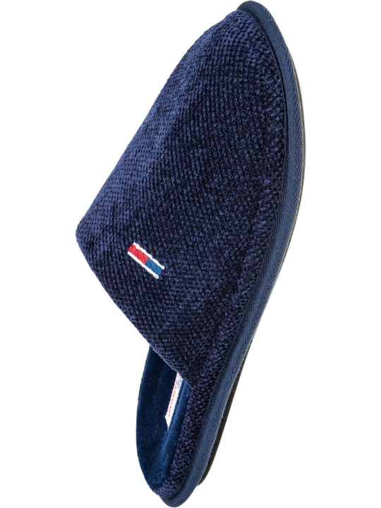 Ανδρικές παντόφλες χειμερινές Adams shoes 895-25508 Blue - Image 3