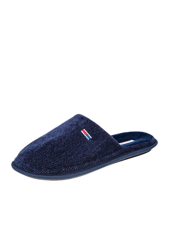 Ανδρικές παντόφλες χειμερινές Adams shoes 895-25508 Blue - Image 2