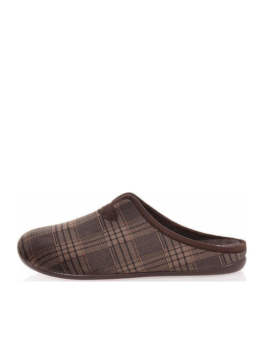 Ανδρικές Παντόφλες Χειμερινές adam's 739-25502 MARRON - Image 4