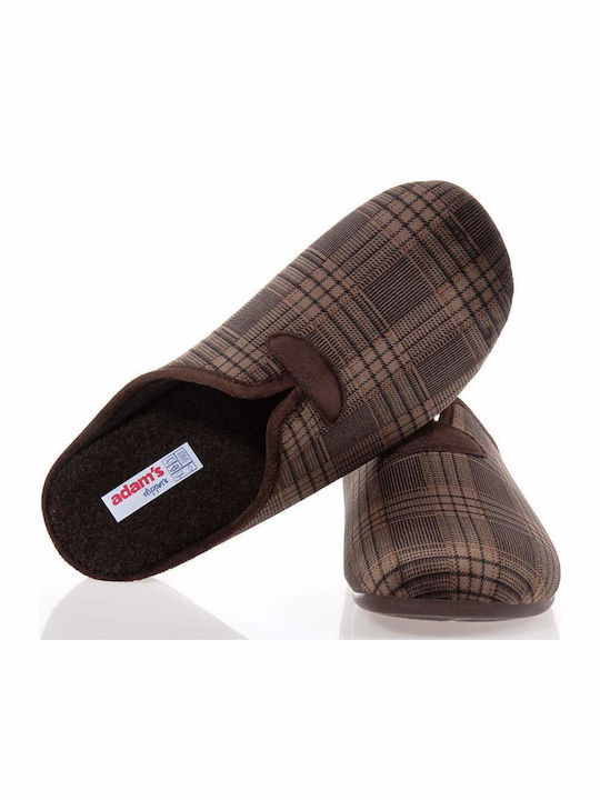 Ανδρικές Παντόφλες Χειμερινές adam's 739-25502 MARRON - Image 3