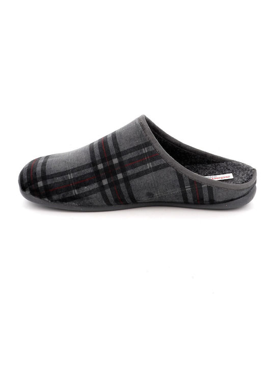 Ανδρικές Παντόφλες Χειμερινές adam's 739-25504 Grey - Image 4