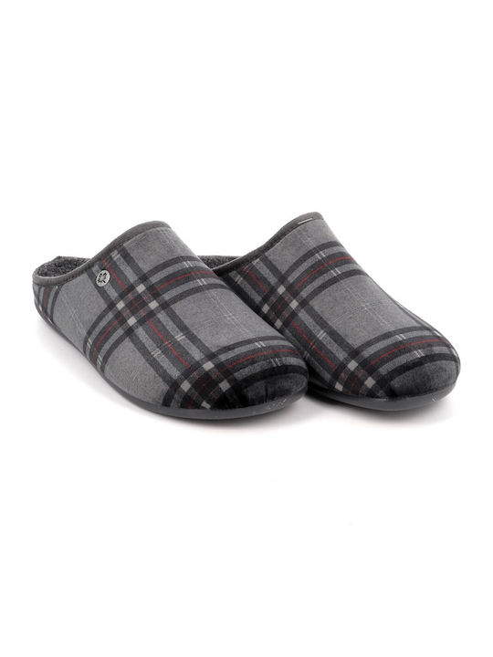 Ανδρικές Παντόφλες Χειμερινές adam's 739-25504 Grey - Image 3