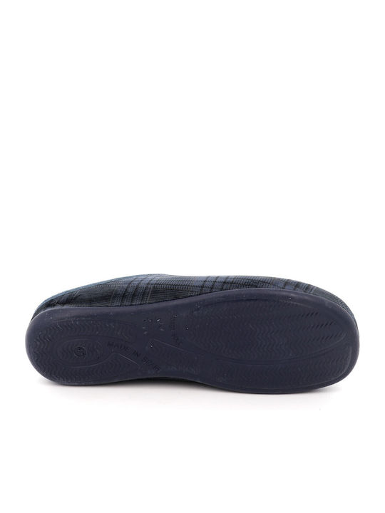 Ανδρικές Παντόφλες Χειμερινές adam's 739-25502 Blue - Image 5