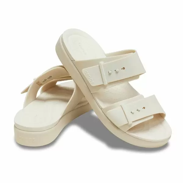 Crocs Brooklyn Buckle Low Low 211215-0LH Sandstone - Image 3