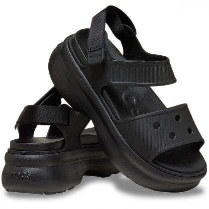 Crocs Soho Strap Sandal Καλοκαιρινές Πλατφόρμες Πέδιλα 211755-001 Black - Image 2