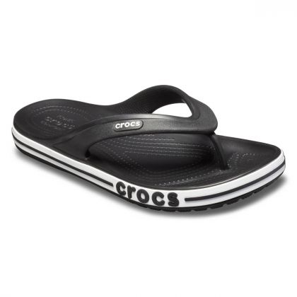 Crocs Σαγιονάρα Unisex Bayaband Flip 205393-066 Black/White - Image 4