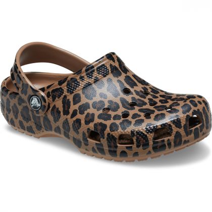 Crocs Classic Animal Clog Unisex 211881-2LD Sepia/Leopard - Image 4