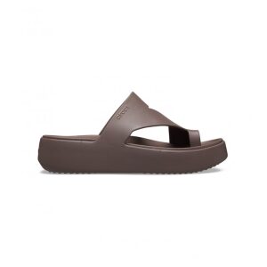 Σανδάλια Crocs Getaway Platform Toe Loop 210834-0LF Truffle - Image 4