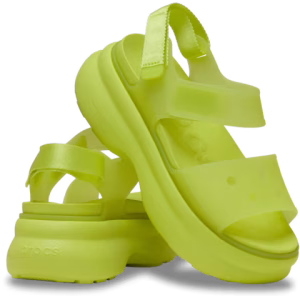 Crocs Πλατφόρμες Πέδιλα Soho Frosted Y Strap Sandal 212651-738 Citrus - Image 3