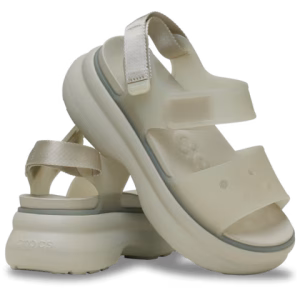 Crocs Πλατφόρμες Πέδιλα Soho Frosted Y Strap Sandal 212651-1WY Meteor - Image 3