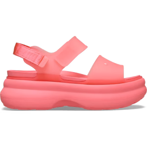 Crocs Πλατφόρμες Πέδιλα Soho Frosted Y Strap Sandal 212651-6UI Guava