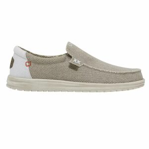 Ανδρικό Παπούτσι Καμβά HEY DUDE  Mikka Braided  40124-1LB Off White