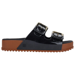 Γυναικεία Σανδάλια Σαγιονάρες Slide Zaxy 780-26222 Black/Brown 19333-BR711 - Image 4
