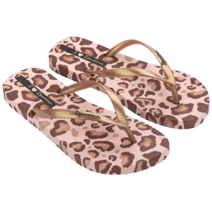Γυναικεία Σαγιονάρα Ipanema  Animal Print 780-26375 Beige/Gold 83846-BR164