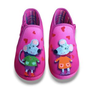Παιδικές Παντόφλες Μποτάκια Ανατομικά Κορίτσι Mini Max G-FILI Fuxia
