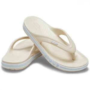 Crocs Σαγιονάρα Unisex Bayaband Flip 205393-1LI Winter White/Multi - Image 2