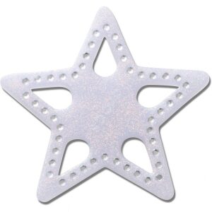 Jibbitz™ Charms Crocs 10017937 Mega Blue Glittery Star